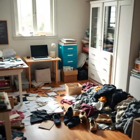 jak sprzątać pokój