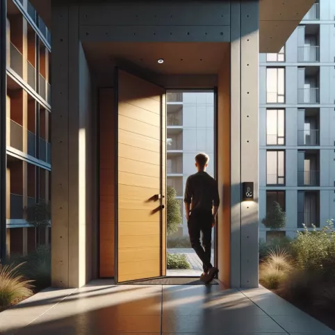 jakie drzwi wejściowe do mieszkania w bloku