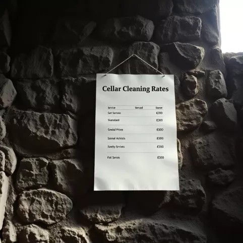 Sprzątanie piwnicy cennik